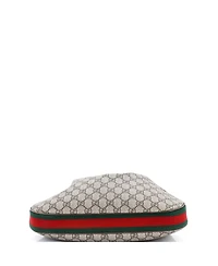 Pre-Owned Gucci Medium Attache Shoulder Bag Gg Coated Canvas