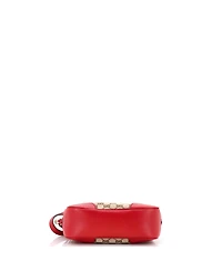 Pre-Owned Gucci Mini Bree Disco Crossbody Bag Gg Canvas with Leather