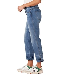 Democracy Women's Kick Flare Mid Rise Jeans