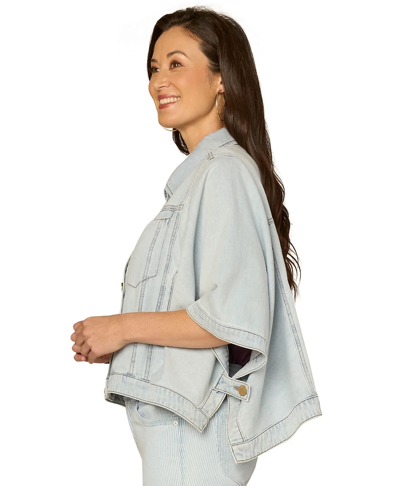 Democracy Women's Collared Neck Jacket