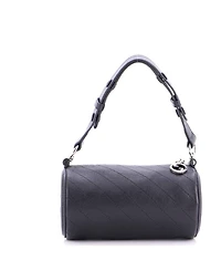 Pre-Owned Gucci Mini Blondie Shoulder Bag Diagonal Quilted Leather