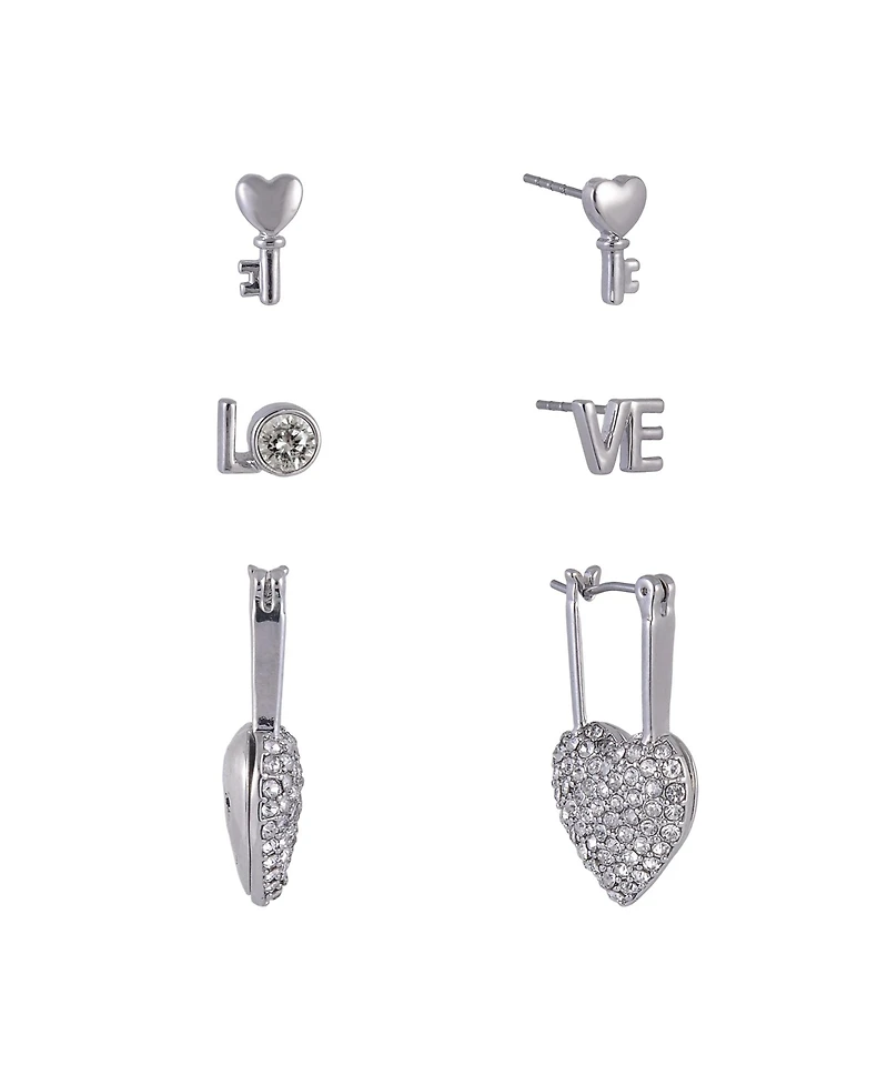 Hallmark Valentine's Day Trio Earring Set