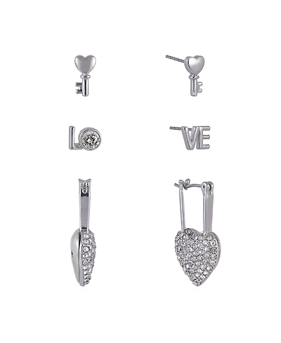 Hallmark Valentine's Day Trio Earring Set
