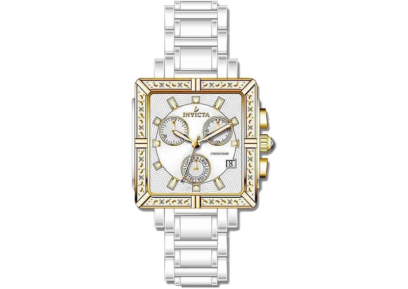 Invicta Women's 10214 Ceramics Quartz Chronograph Dial Watch