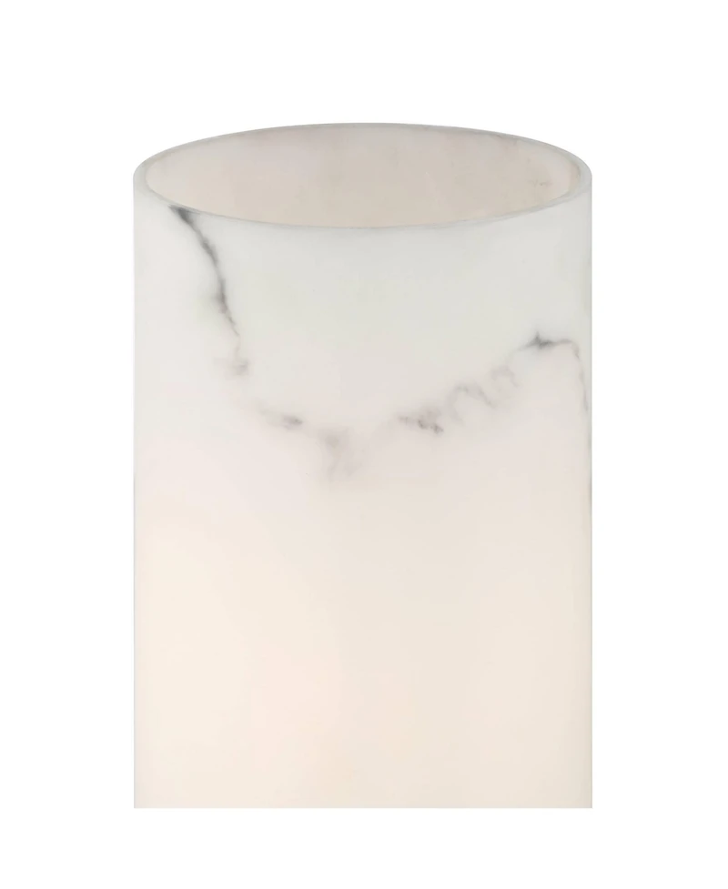 360 Lighting Renier High Faux Alabaster Accent Table Lamp Set of 2