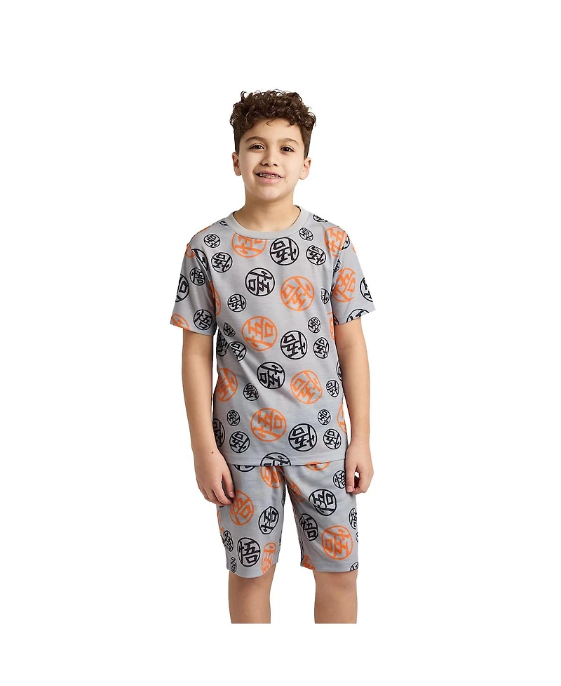 Dragon Ball Z Big Boys Goku and Kanji 4-Pack Pajama Set -14