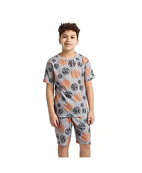 Dragon Ball Z Big Boys Goku and Kanji 4-Pack Pajama Set -14
