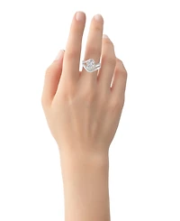 And Now This Clear Cubic Zirconia Stack Ring Set