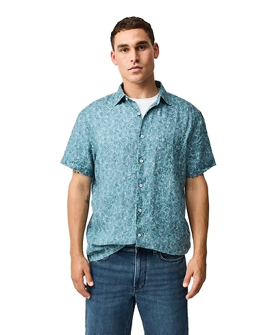 Rodd & Gunn Men's Relax Fit Short Sleeve Linen Shirt