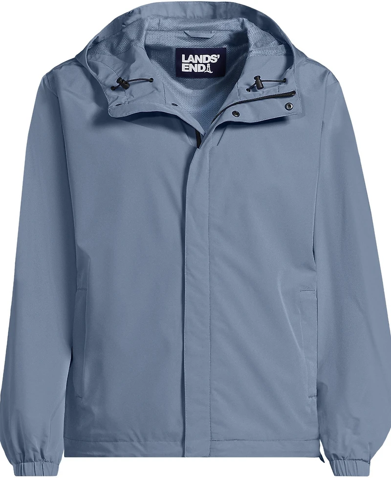 Lands' End Men's Squall Waterproof Packable Rain Jacket