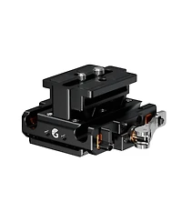 Bright Tangerine LeftField 3 Quick Release Standard Baseplate with Dovetail Plate and Riser for Red Komodo and Komodo-x Camera