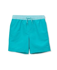 Lands' End Boys Chlorine Resistant 5in Swim Trunks with Mesh Liner