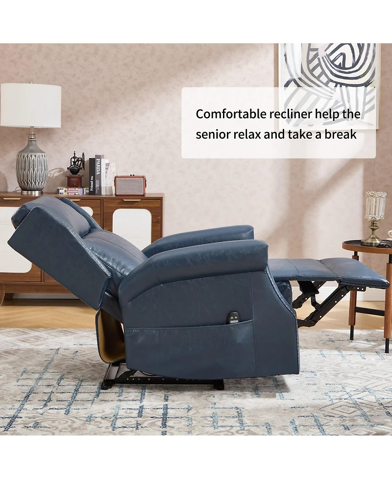 Boyel Living 67 inches Chaise Lounge Chair 9.9 Wide Armrest Indoor Corduroy Oversized Sleeper Sofa
