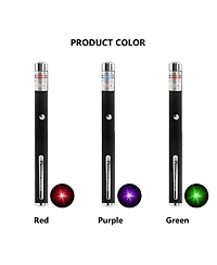 Zeus and Ruta 3 Pack Laser Pointer Pen For Cats With Green Blue Red Light Visible Beam Interactive Pet Toy Gift
