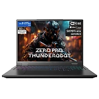 Thunderobot Zero 16 Traditional Laptop Intel Core Ultra 9 ,64GB Ram Nvidia GeForce Rtx 5070 Ti 4TB Ssd Storage Windows 11 Home 360Hz