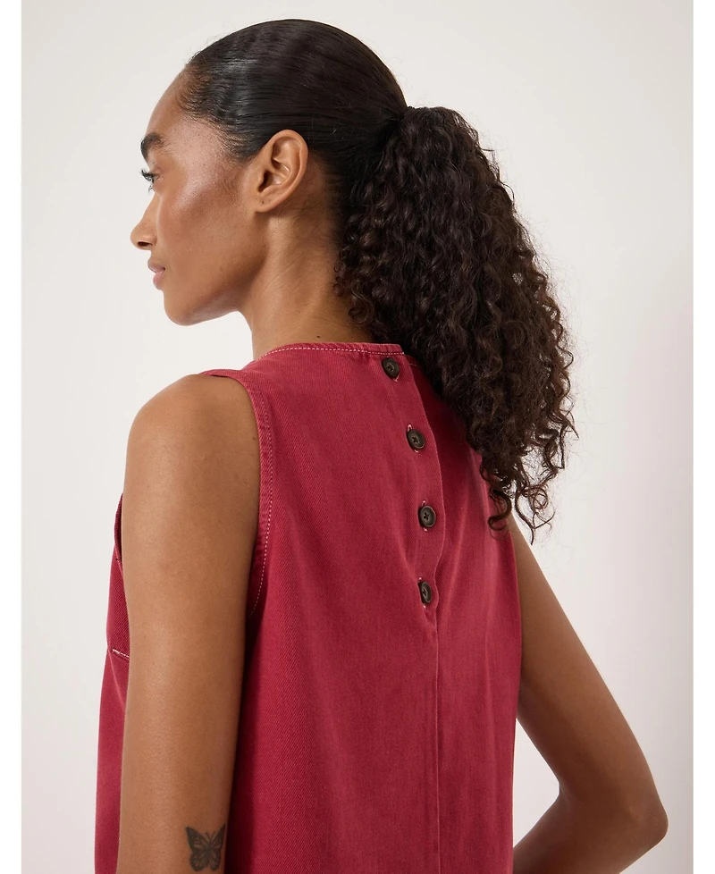 Hush Women's Valerie Denim Shell Top