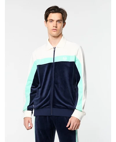 Sergio Tacchini Men's Lazaro Velour Track Jacket