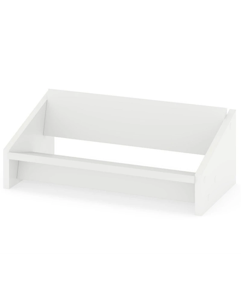 Gouun Tilting V-Shaped Desktop Bookshelf Organizer