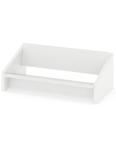 Gouun Tilting V-Shaped Desktop Bookshelf Organizer