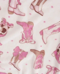 Boho Living Oversized Plush Throw, 60" x 70"