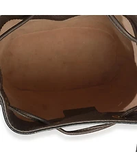 Pre-Owned Gucci Beige Gg Supreme Canvas Ophidia Mini Bucket Bag
