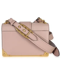 Pre-Owned Prada Cammeo City Calfskin Saffiano Cahier Bag