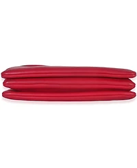 Pre-Owned Celine Fuschia Lambskin Large Trio Crossbody