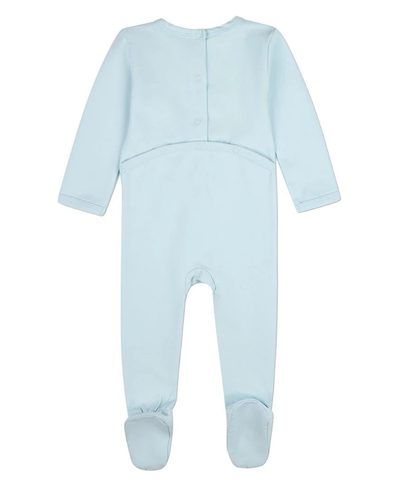 MeMoi Baby Boys Sitting Goose Footie