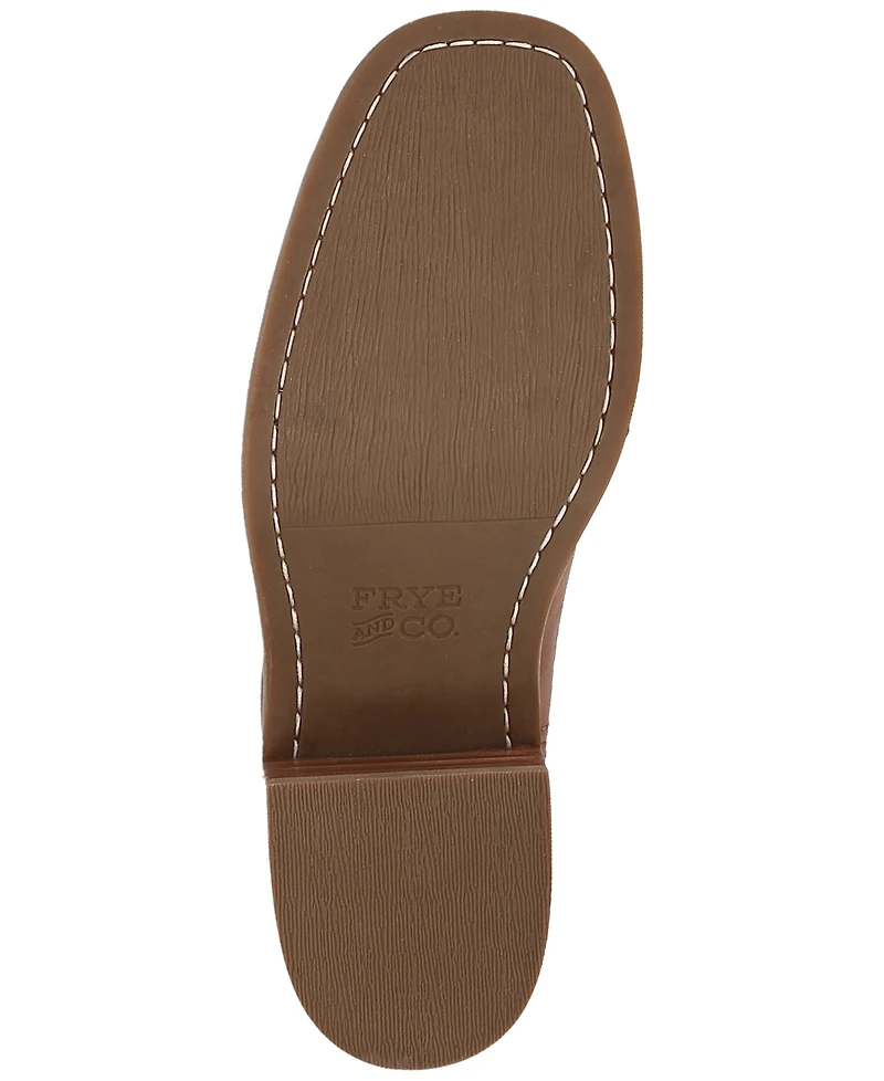 Frye and Co. Women's Miranda Leather Stacked Heel Boots