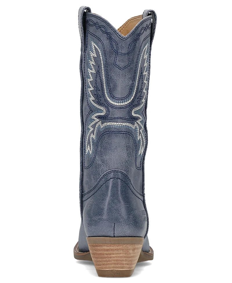 Frye and Co. Women's Irlene Short Deco Stitch Almond Toe Boots