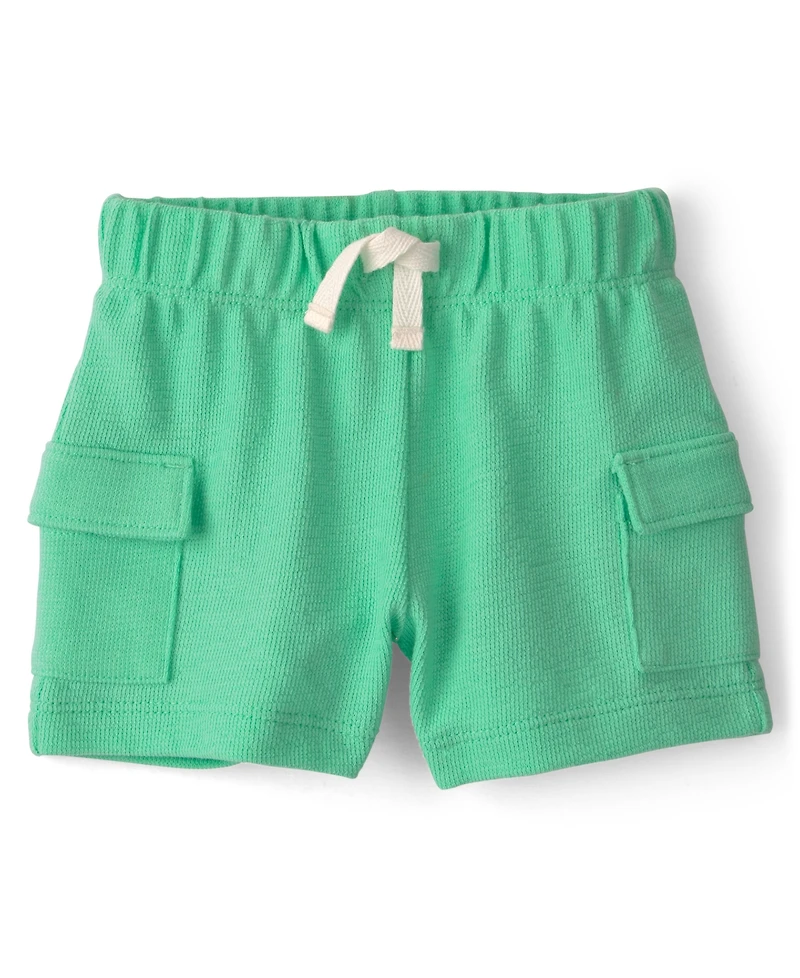 Carter's Baby Boys' Shark Top, Bodysuit and Shorts, 3-Piece Set