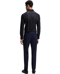 Boss By Hugo Men's Easy-Iron Cotton Poplin Slim-Fit Dress Shirt