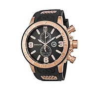 Invicta Men's 13689 Jt Quartz Chronograph Mother of Pearl Dial Watch