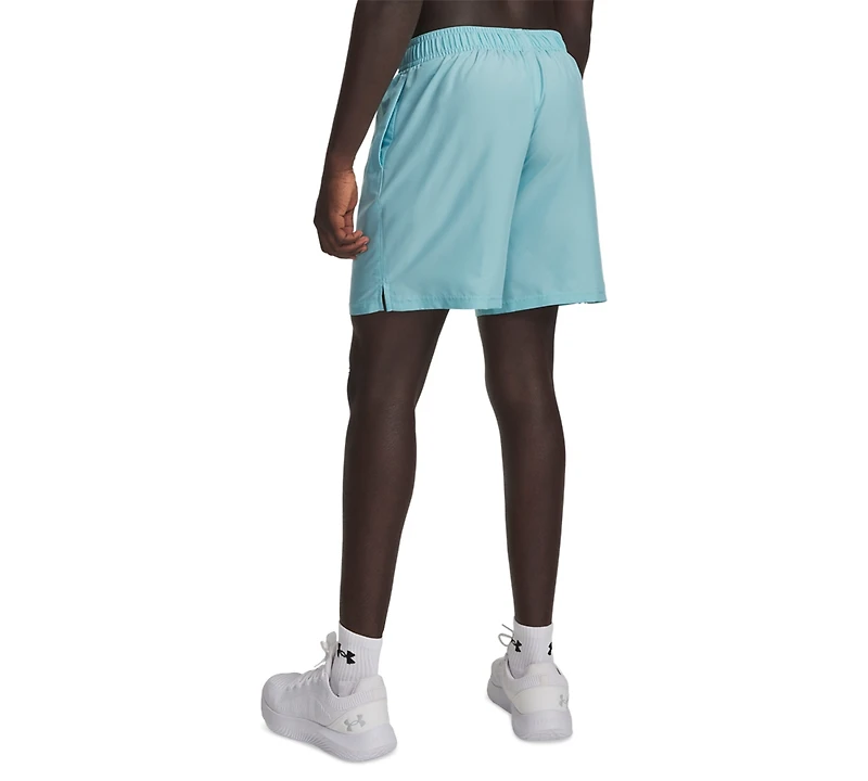 Under Armour Men's Moisture-Wicking Logo-Print 8-1/4" Tech Shorts