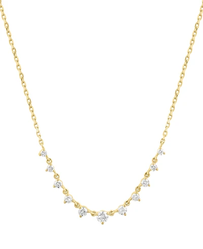 Effy Collection Diamond (1/5 ct. t.w.) Necklace in 14k Yellow Gold