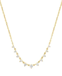 Effy Collection Diamond (1/5 ct. t.w.) Necklace in 14k Yellow Gold
