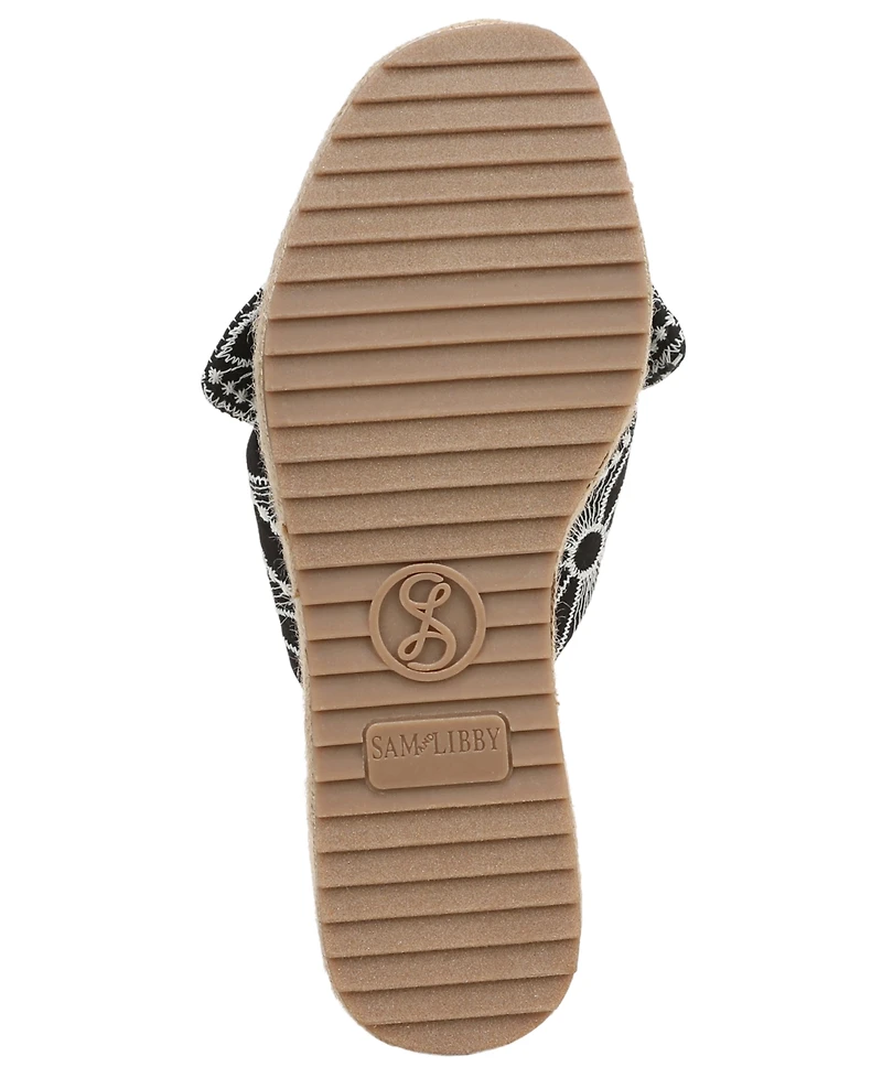 Sam and Libby Women's Chelsea Platform Slide Sandals