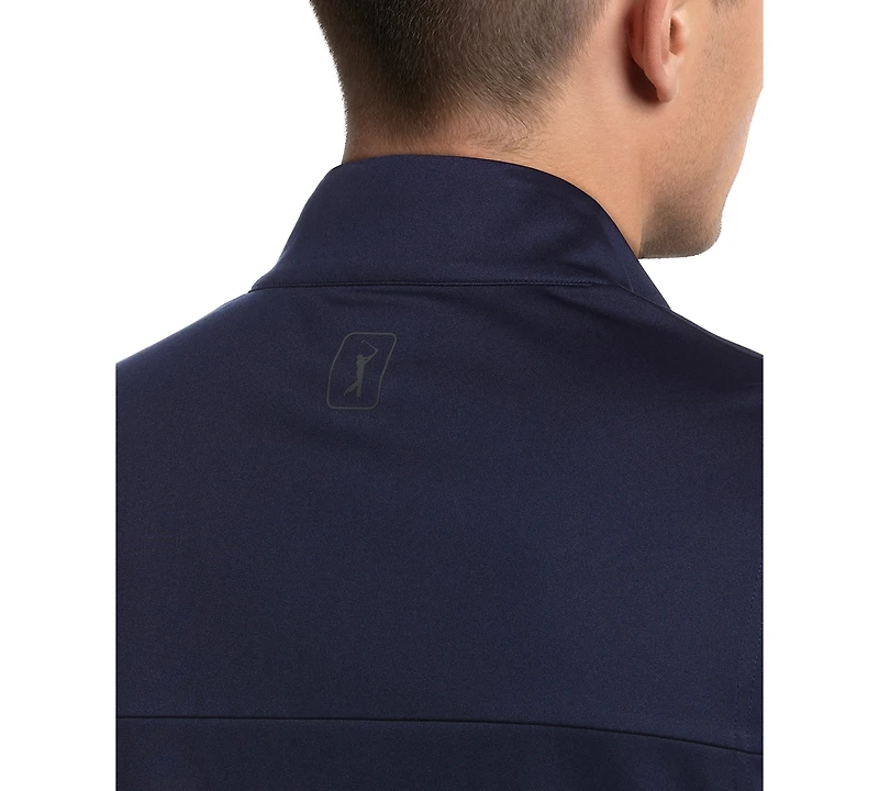 Pga Tour Men's Lightweight Water Repellant Golf Vest