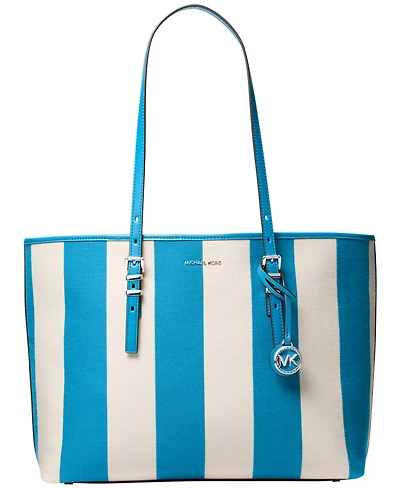 Michael Kors Wide Stripe Quinn Extra-Large East West Tote Handbag