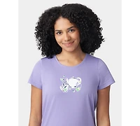 Hue Women's Printed Short-Sleeve Capri Pajama Set