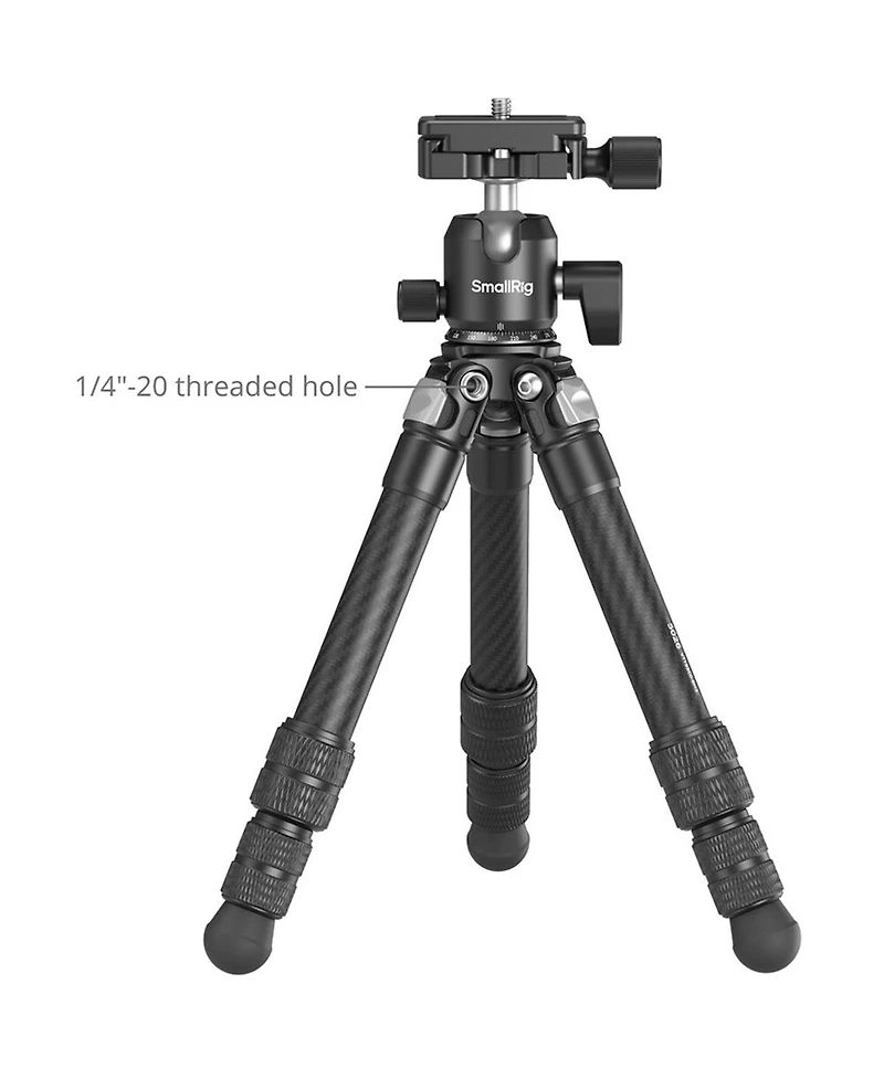 SmallRig 3-Section Carbon Fiber Pocket Tripod with Ball Head