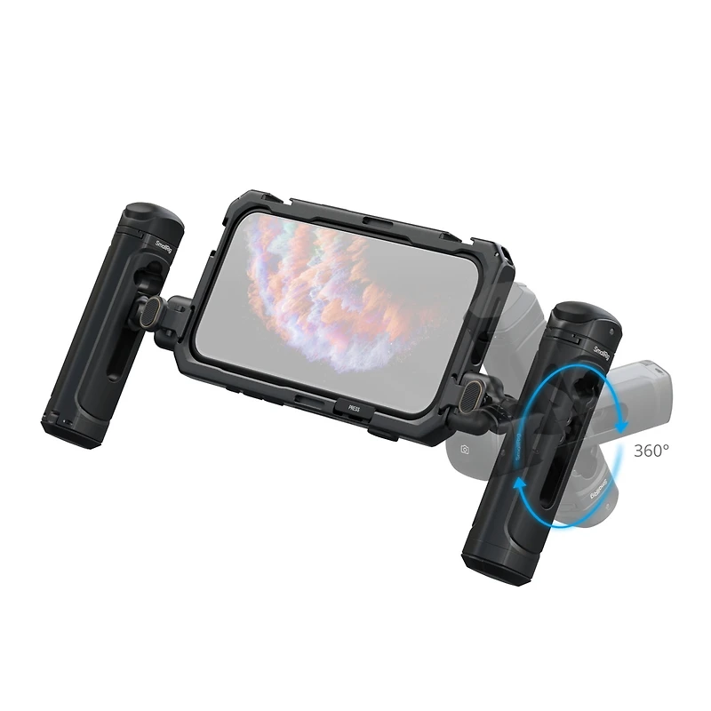 SmallRig Dual Handheld Mobile Video Cage Kit for iPhone 17 Pro
