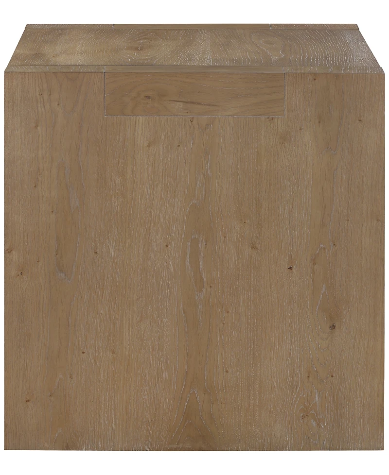 Macai 24" Wood Square End Table