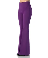 Ivonne Women's Flared Pants with Back Pleats