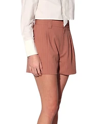 Walter Baker Women's Beau Clay Pinstripe Shorts