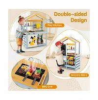 Hongge 2 In 1 Wooden