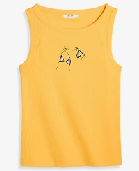 On 34th Women's Embroidered Boatneck Tank Top, Macy's Exclusive