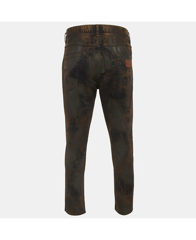 Pre-Owned Dolce & Gabbana Men's Denim Distressed Jeans
