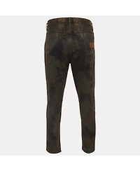 Pre-Owned Dolce & Gabbana Men's Denim Distressed Jeans