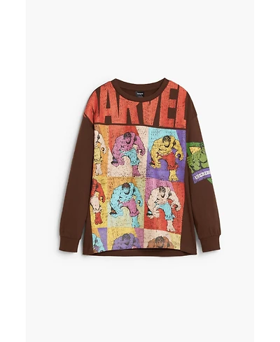 Desigual Boys Boys's Hulk long sleeve T-shirt